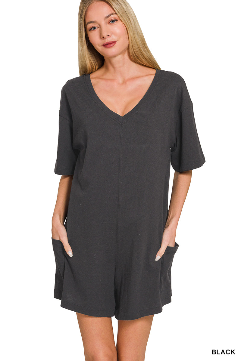 Reversible- Two Way Romper Zenana RTS
