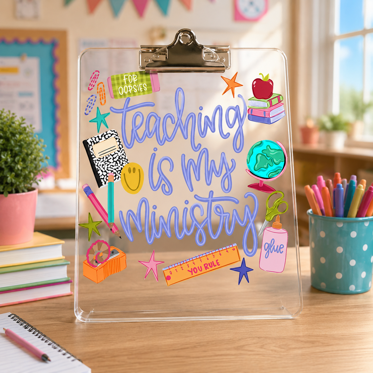 Clear Teaching is my Ministry Clipboard