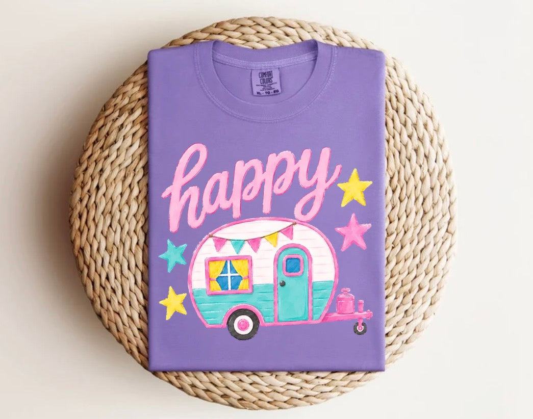 Happy Camper Tee.
