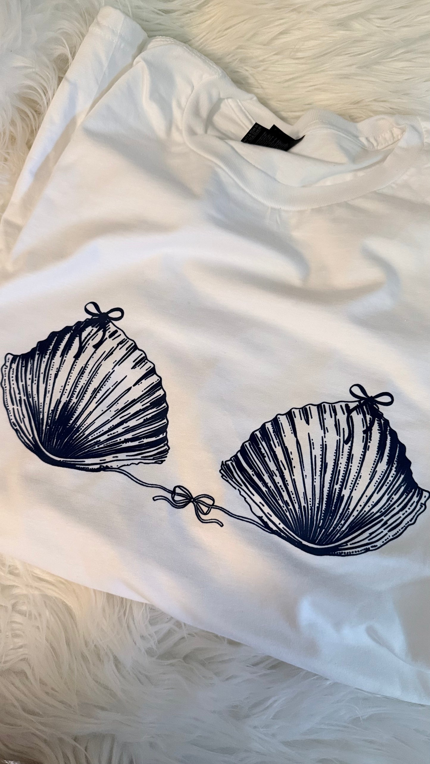 Shell Bra SS White 3XL - DISCOUNT BIN