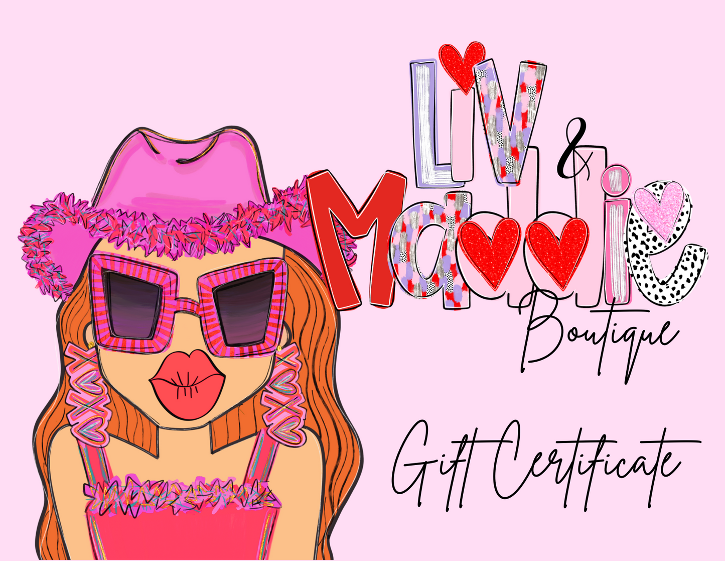 Liv and Maddie Boutique Gift Card