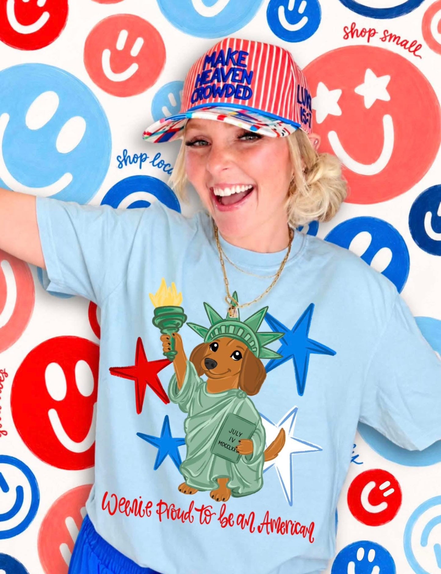 Weenie Proud American Tee.