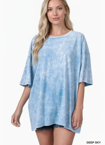 Deep Sky Oversized Top