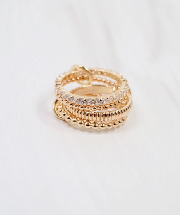 Gold Stacking Ring