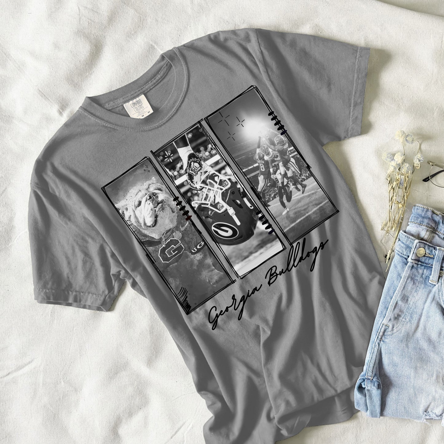 Bulldogs Trio Frame Tee