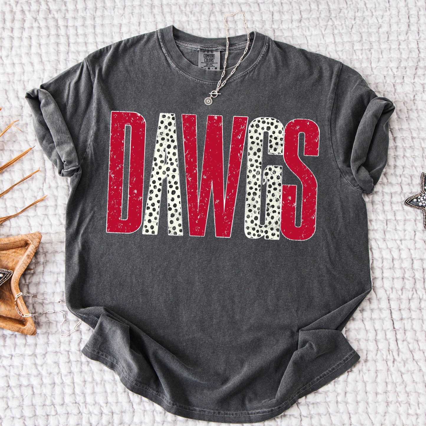 DAWGS Polka Dot Tee or Sweatshirt