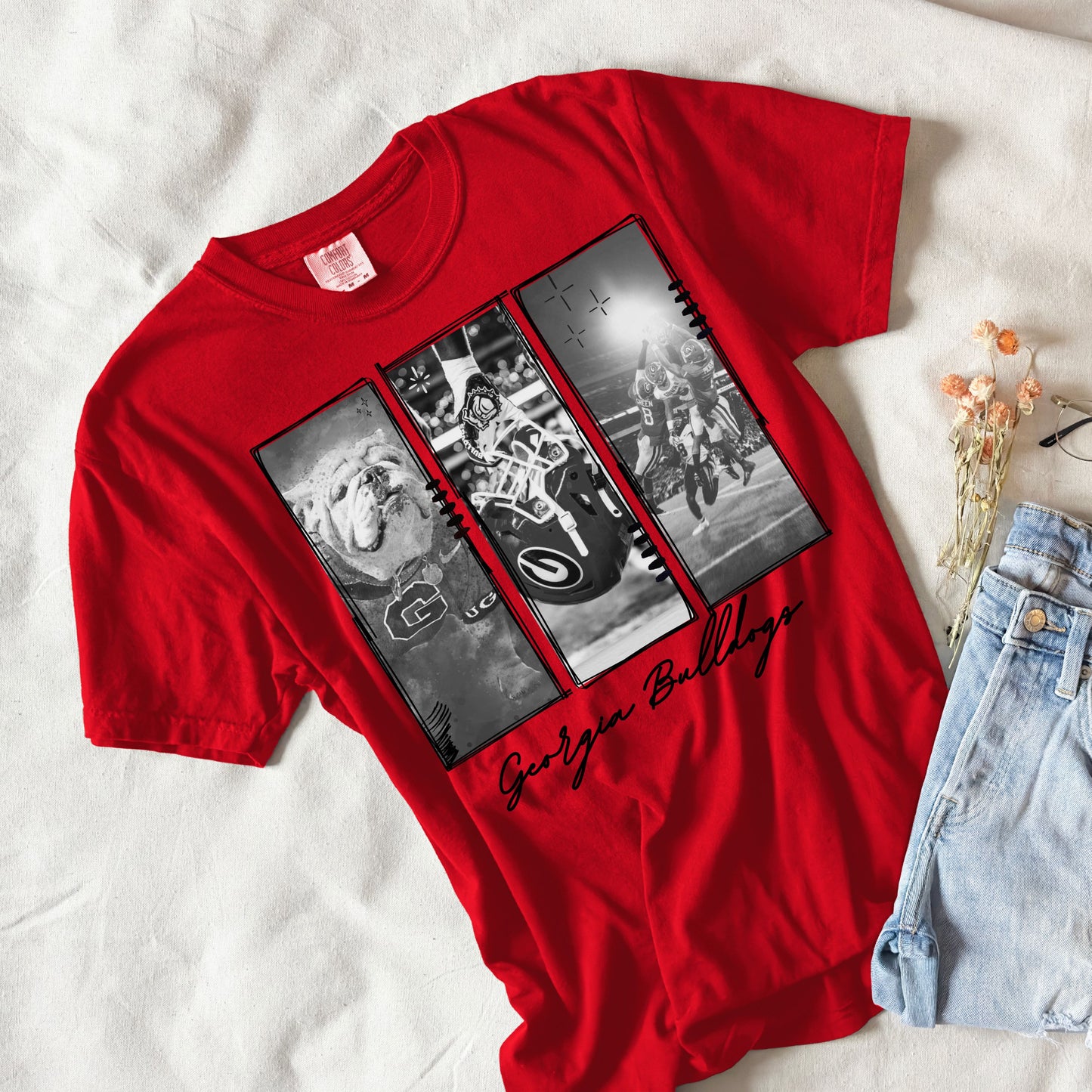 Bulldogs Trio Frame Tee