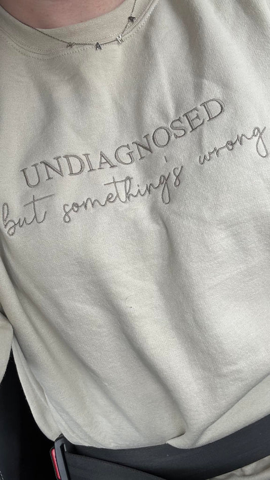 Undiagnosed Embroidery Sweatshirt