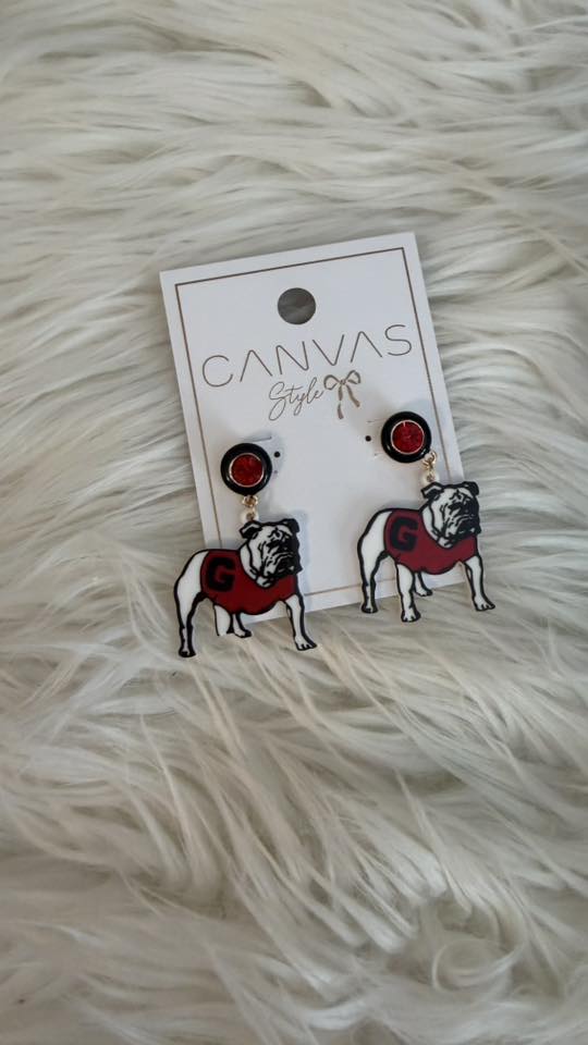 DEFECT Bulldog Earrings