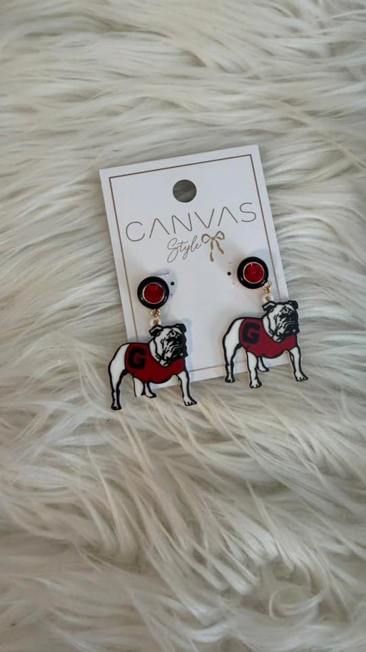DEFECT Bulldog Earrings
