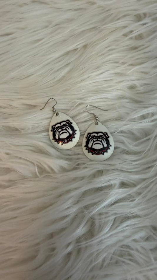 GA Fishing Earrings