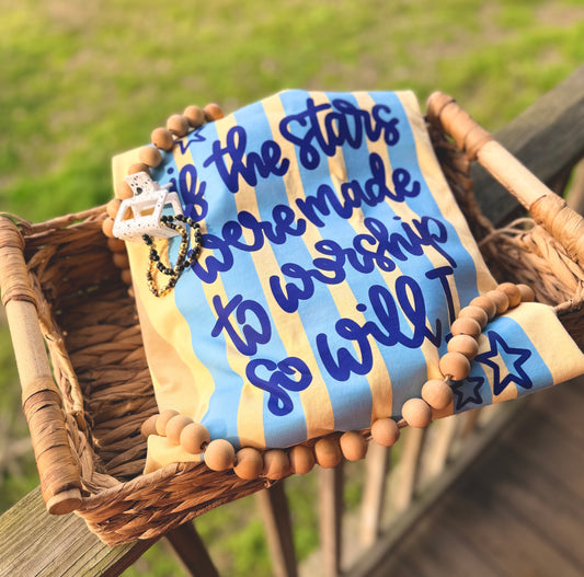 Stars Made to Worship Comfort Colors Tee