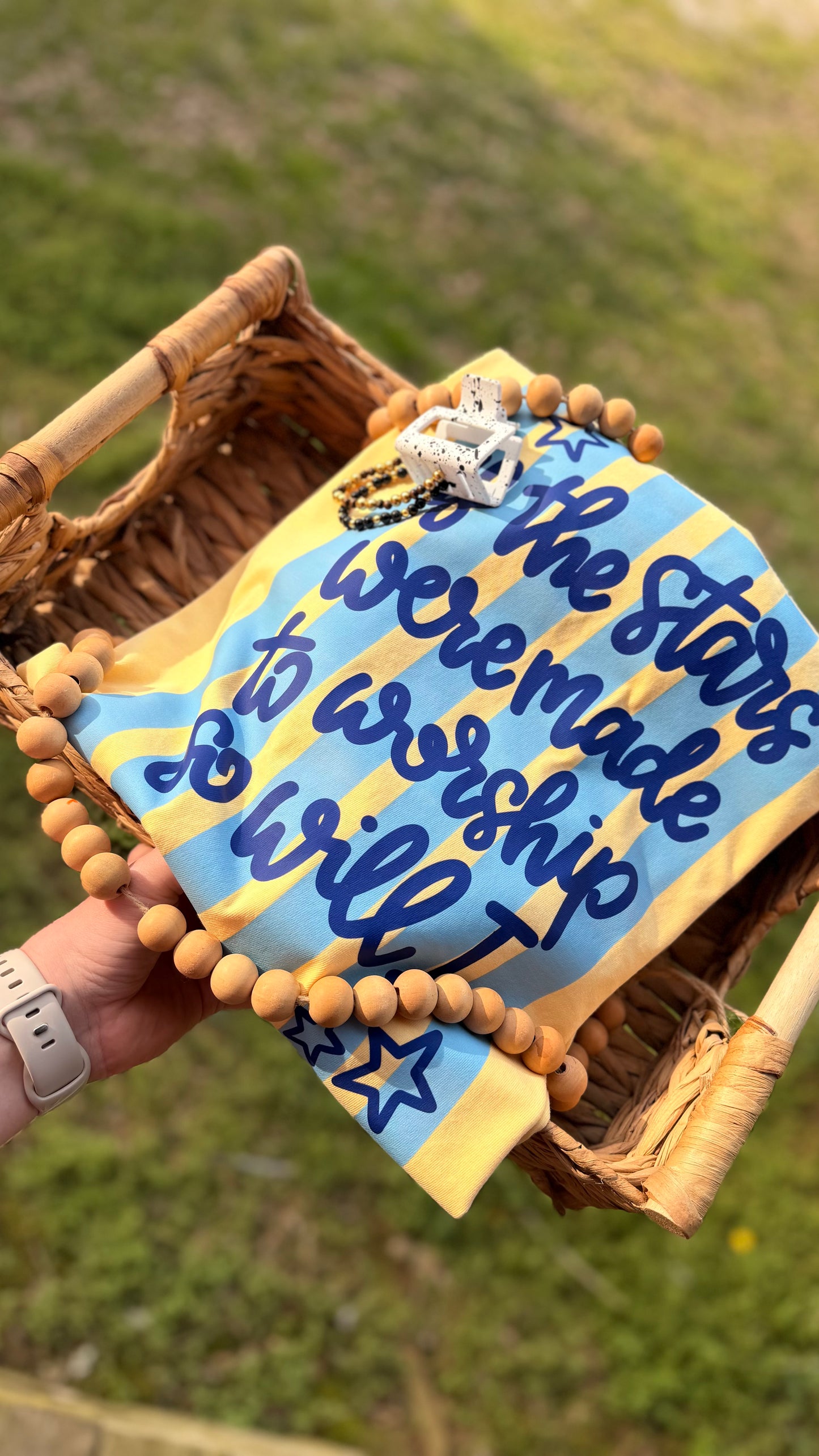 Stars Made to Worship Comfort Colors Tee