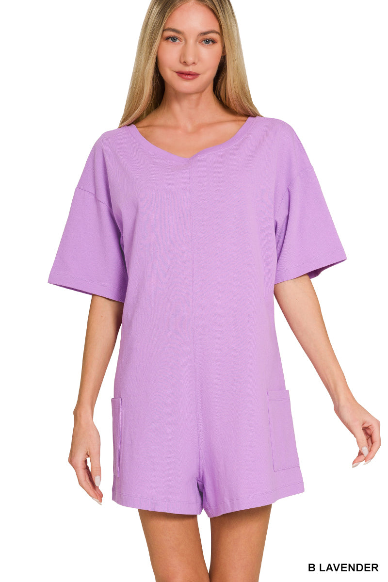 Reversible- Two Way Romper Zenana RTS