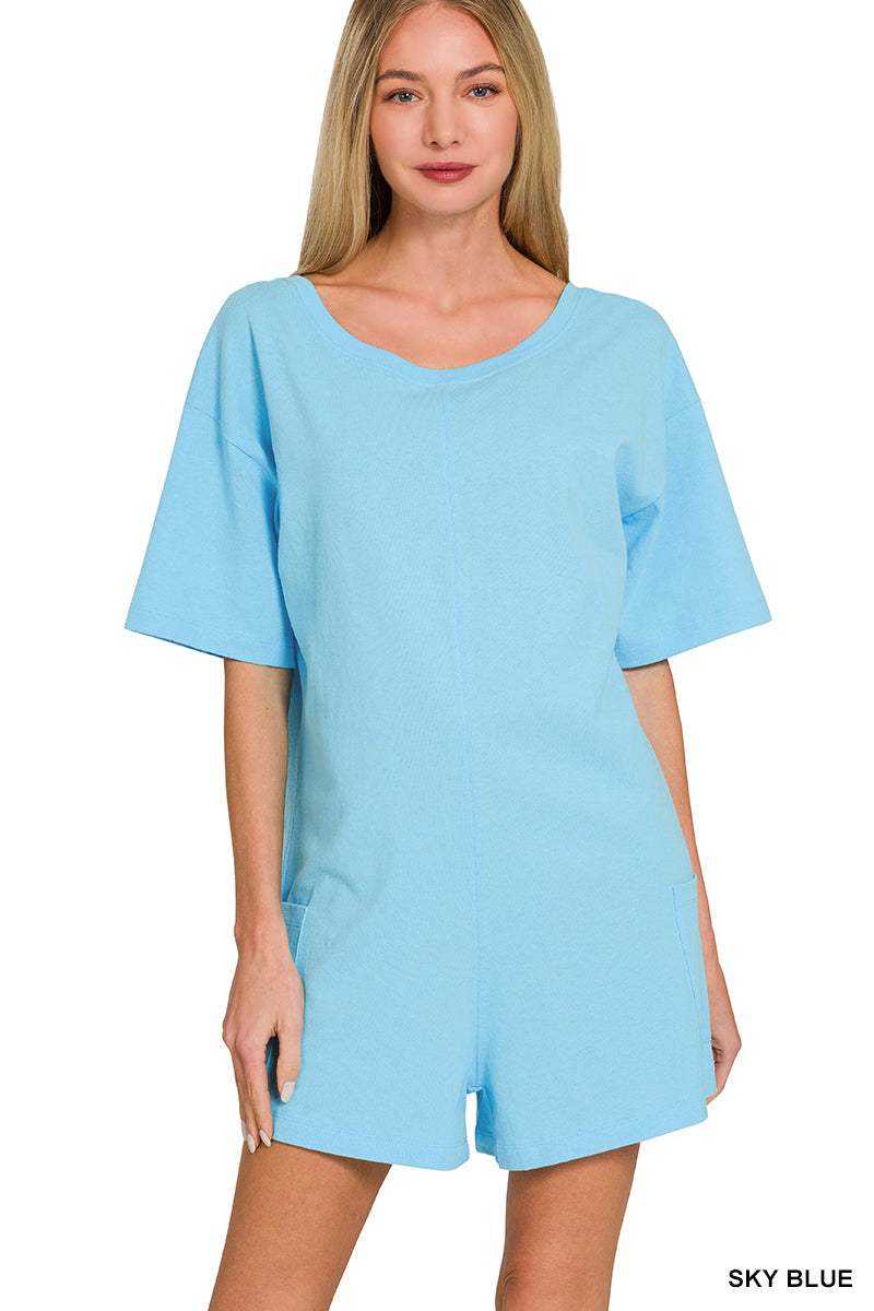 Reversible- Two Way Romper Zenana RTS