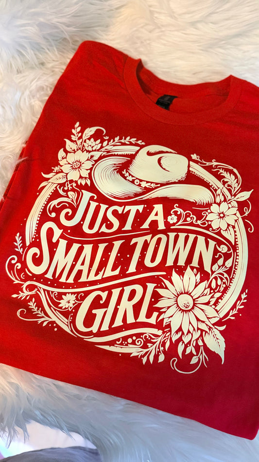 Small Town Girl RED Medium DISCOUNT BIN