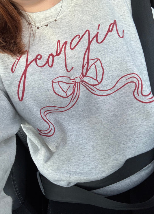 Georgia Coquette Sweatshirt - Pink Friday SALE