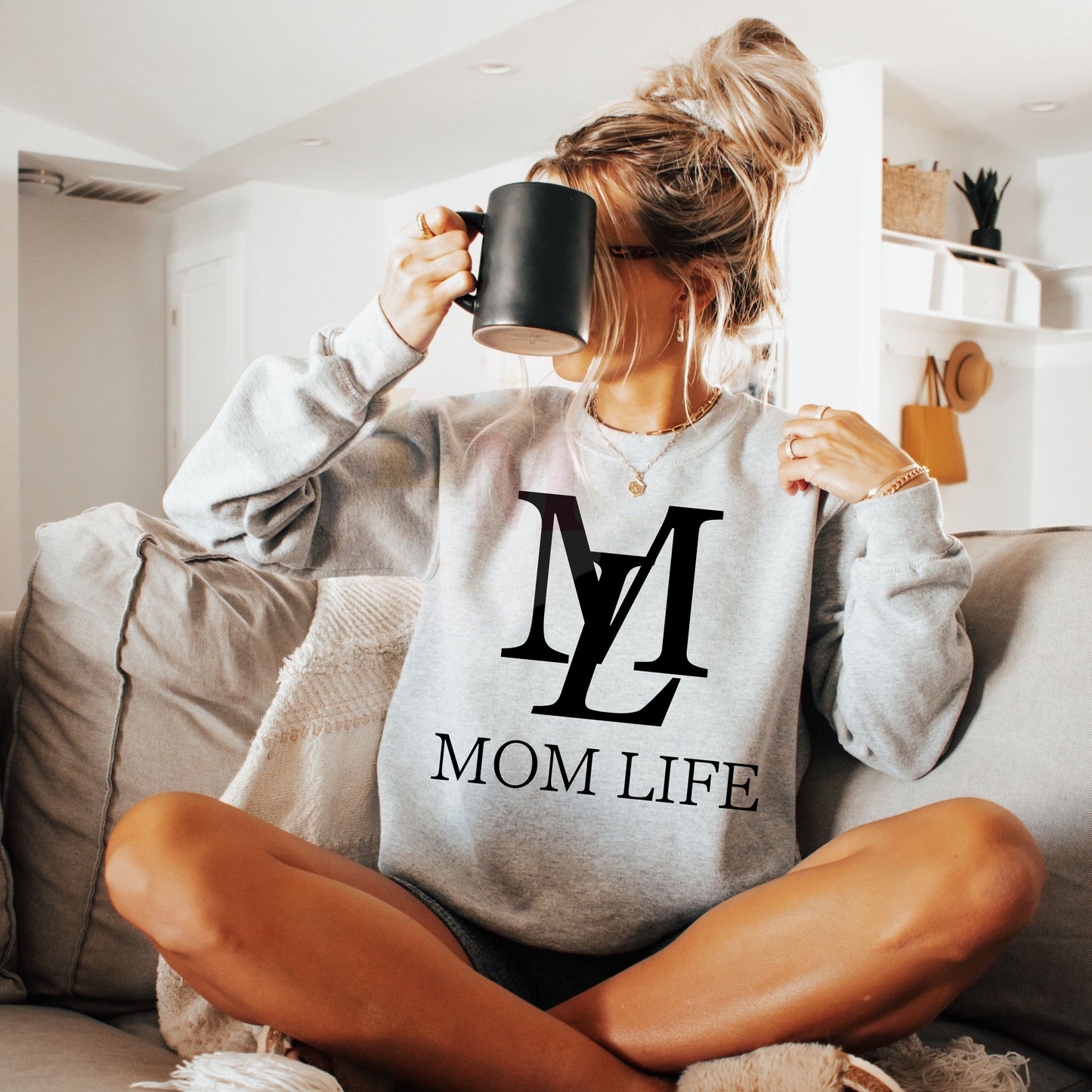 Mom Life Graphic Tee or Sweatshirt