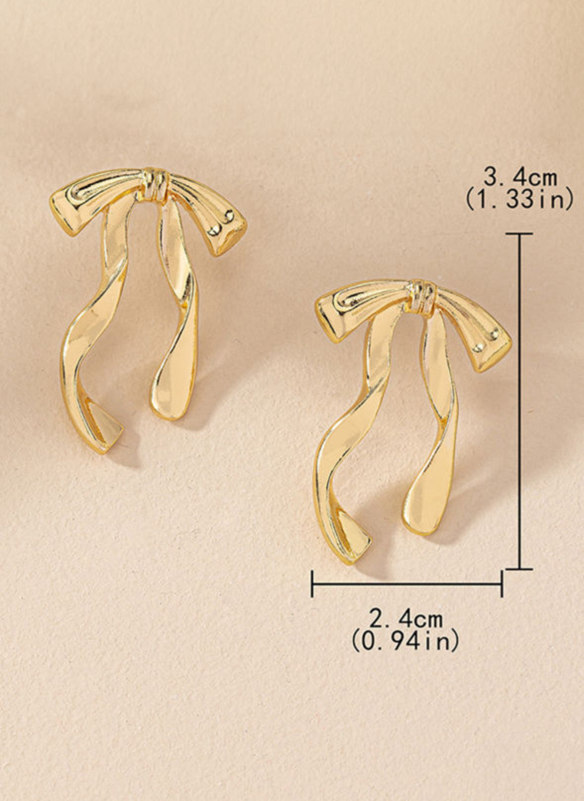 Bow Stud Earrings RTS