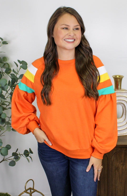 Candycorn Pullover LT