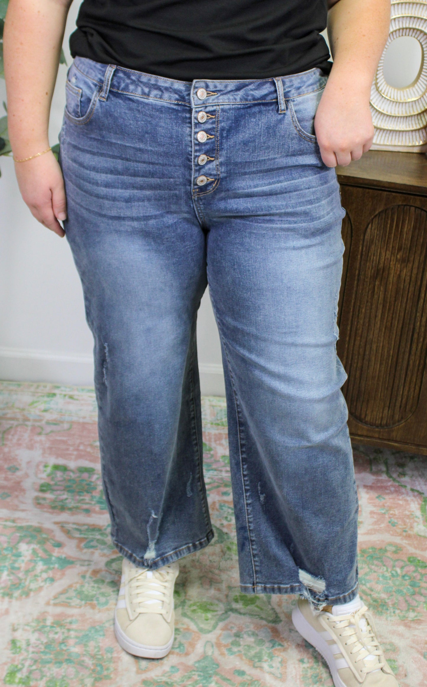 Plus Size Straight Jeans RTS