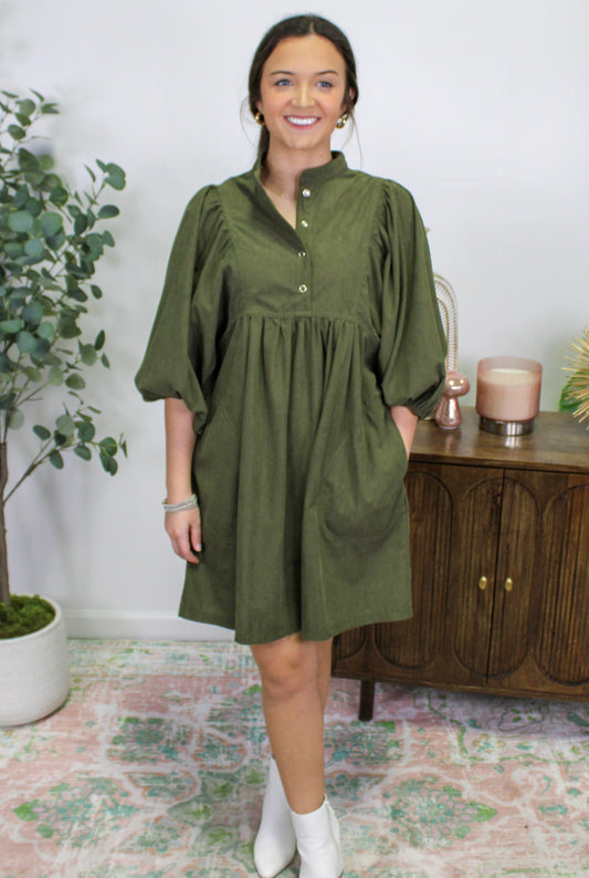 Corduroy Dress LT