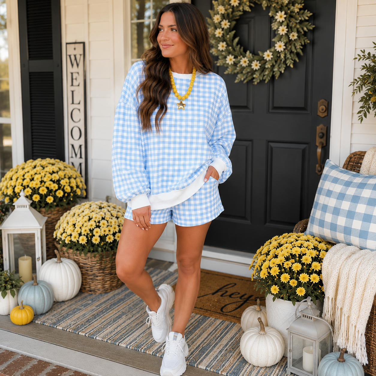 Plaid Baggy Set RTS