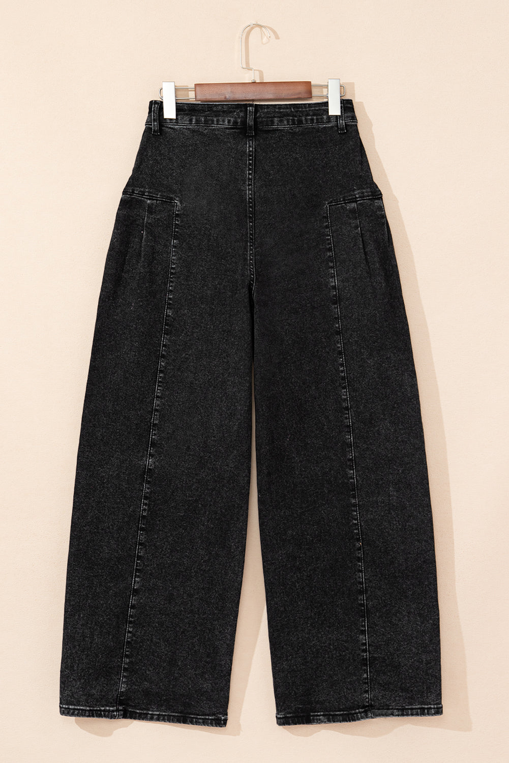 Mineral Wash Pleated Jeans RTS