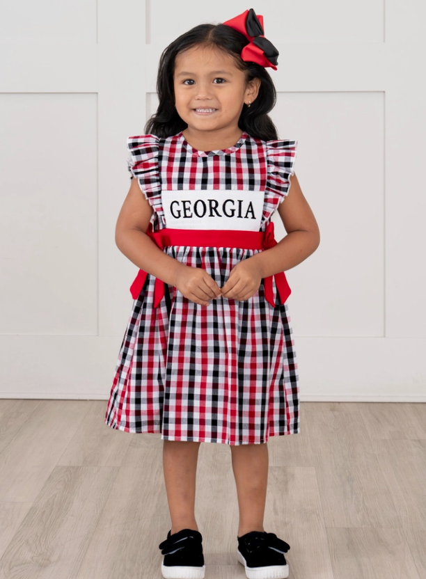 Girls Smocked Dress