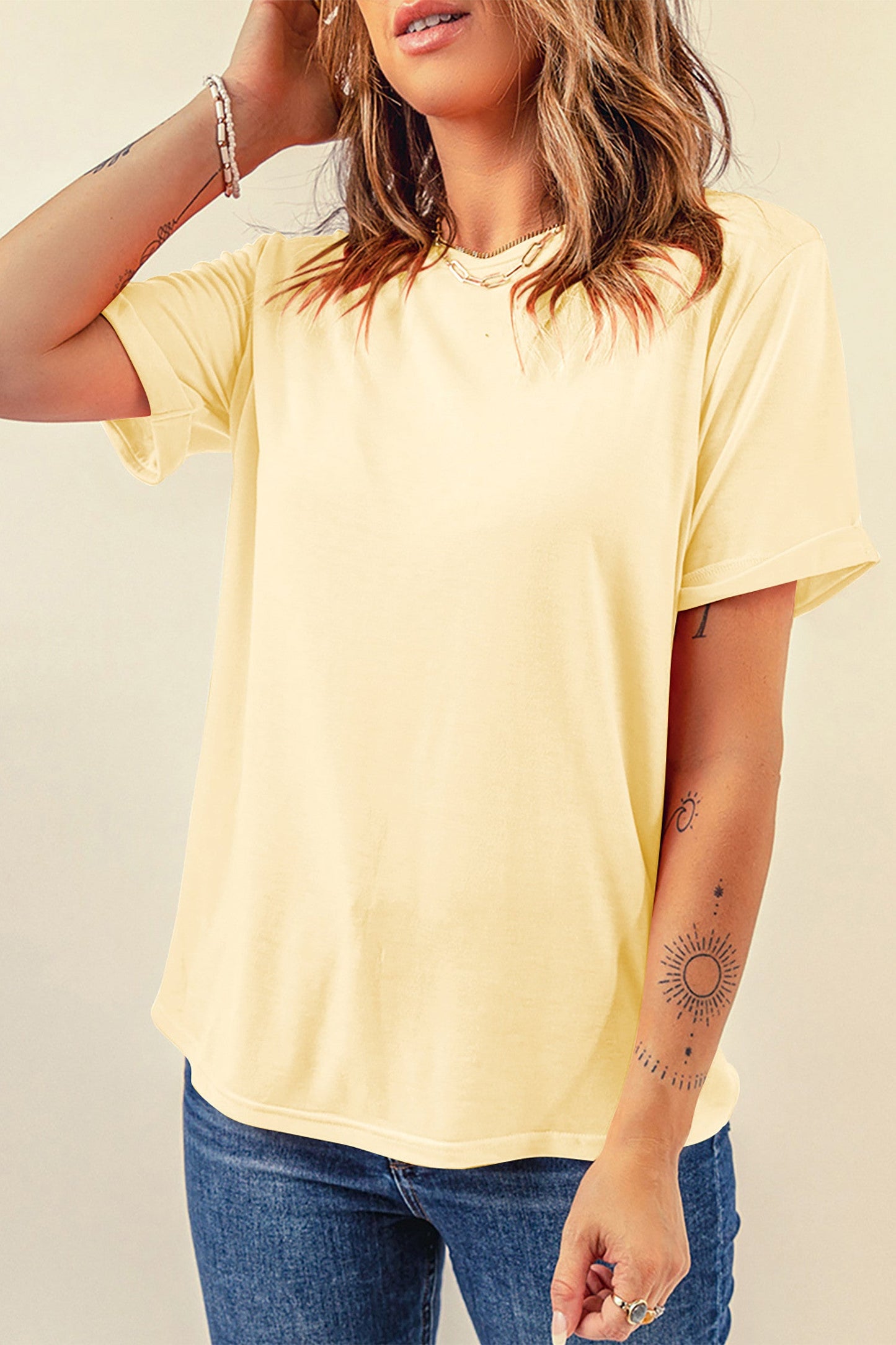 Crew Neck Top