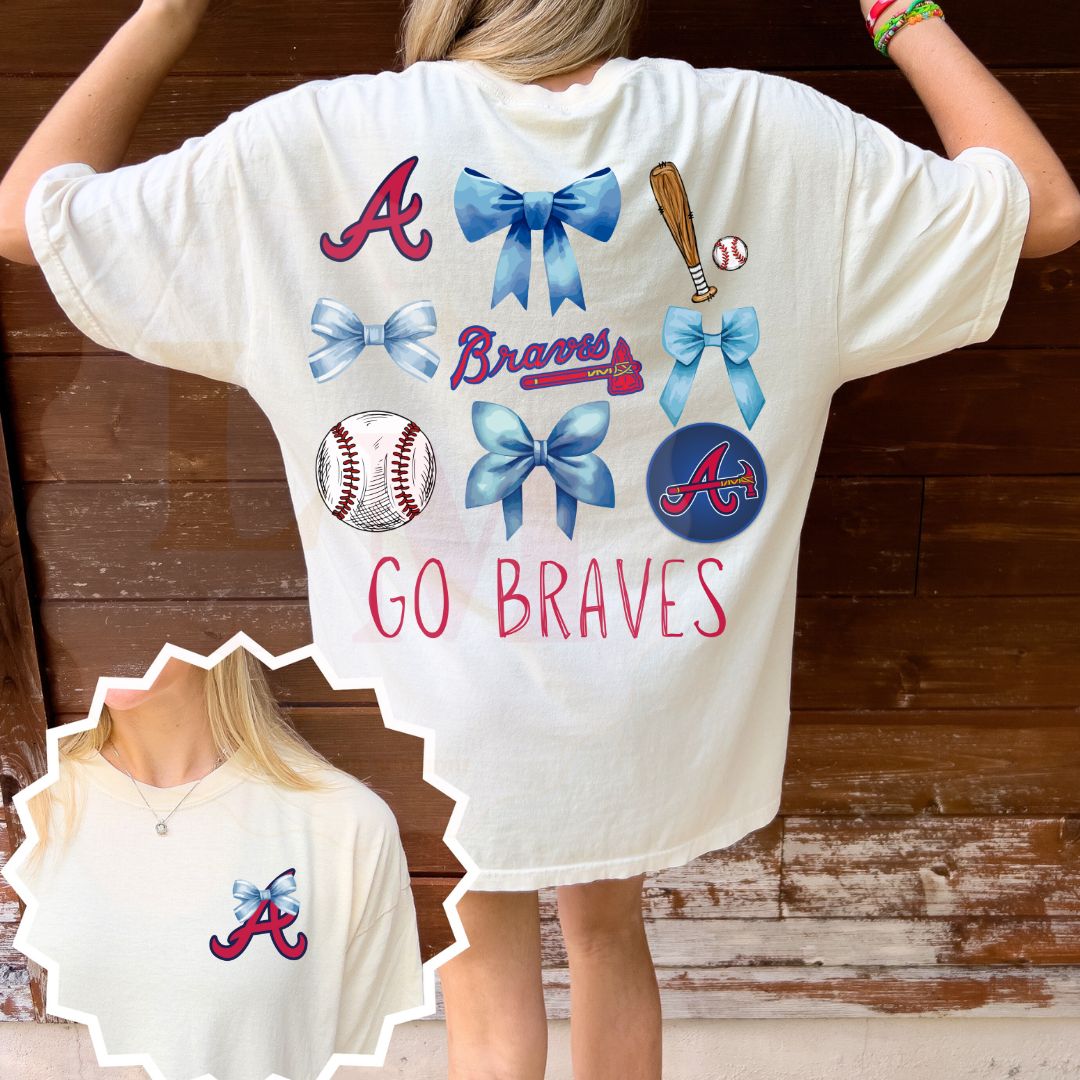 Braves Coquette Graphic T Shirt